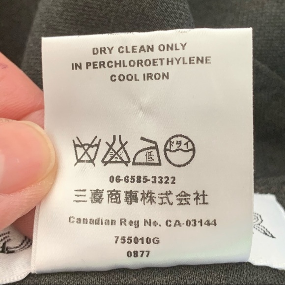 JAEGER Vintage Wool Blend Pencil Skirt Grey - Picture 12 of 13